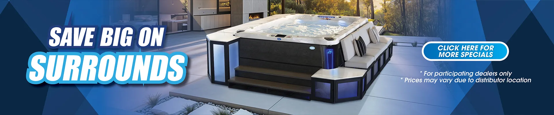 Calspas hot tub being used in a family setting - Urbandale