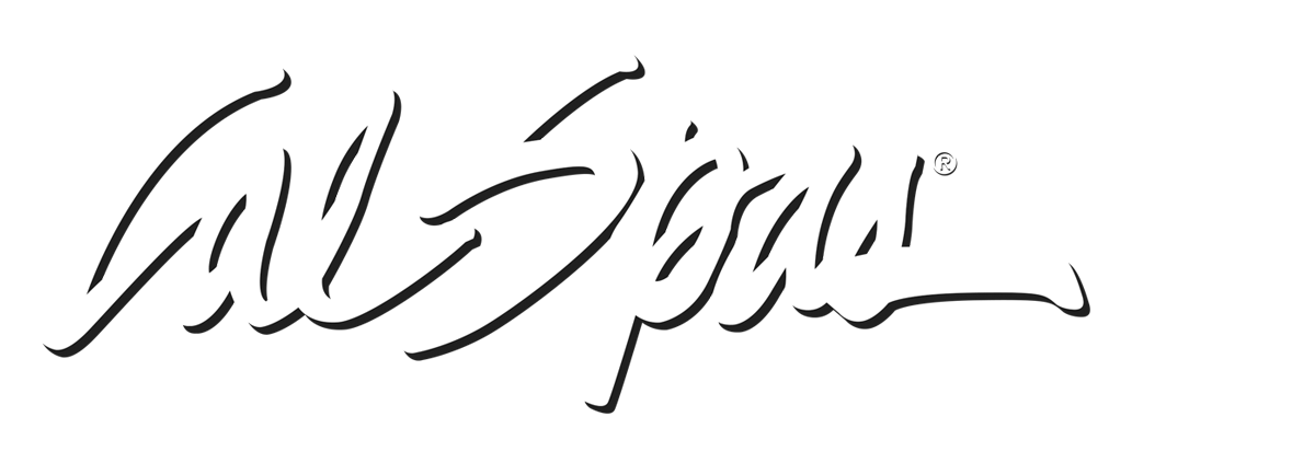 Calspas White logo Urbandale