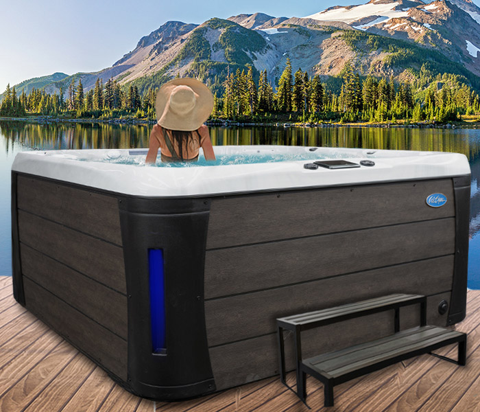 Calspas hot tub being used in a family setting - hot tubs spas for sale Urbandale